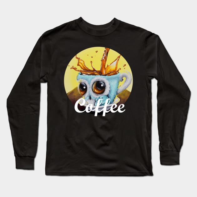 coffee Long Sleeve T-Shirt by Artelies202